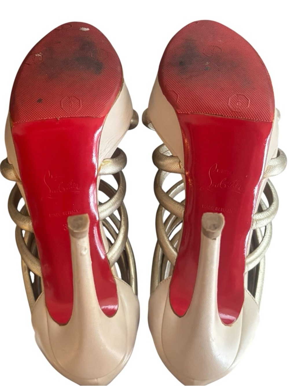 Christian Louboutin Romaine Platform Sandals - Picture 8 of 8